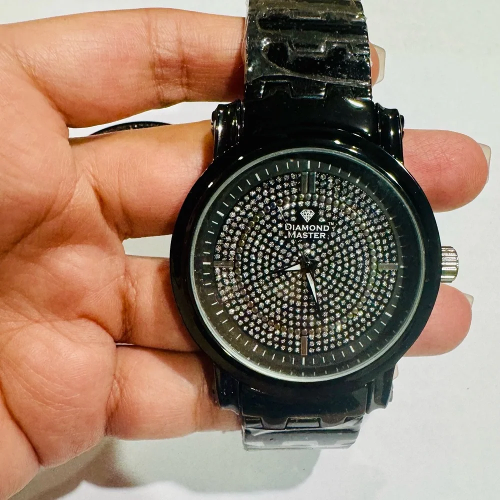 Real Diamond Luxury Mens Watch, Best gift for him for any occasion, HUGE SALE!